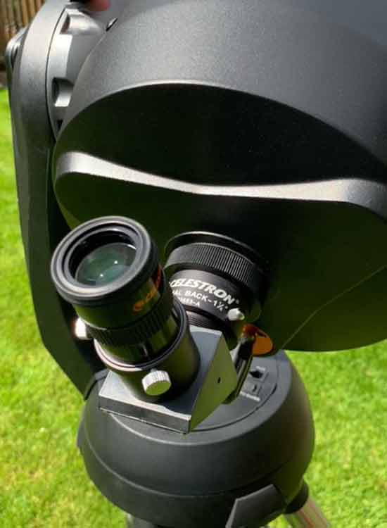 Celestron telescope hot sale setup